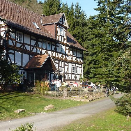 Hof Guttels Waldgasthof Ferienpension โรเทนบวร์ก อัน แดร์ ฟุลดา ภายนอก รูปภาพ