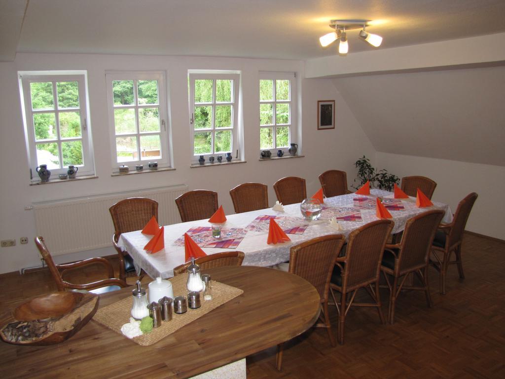 Hof Guttels Waldgasthof Ferienpension โรเทนบวร์ก อัน แดร์ ฟุลดา ห้อง รูปภาพ